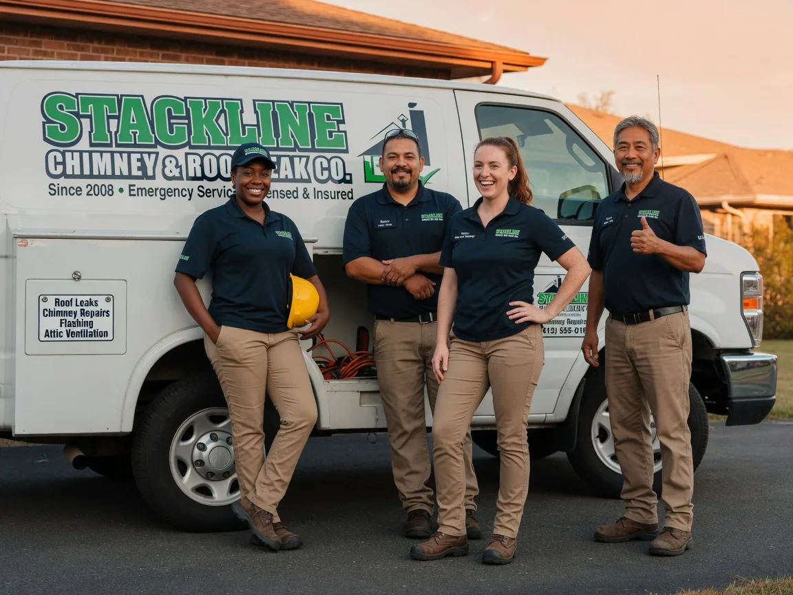 Chimney flashing repair company in Chapman, KS